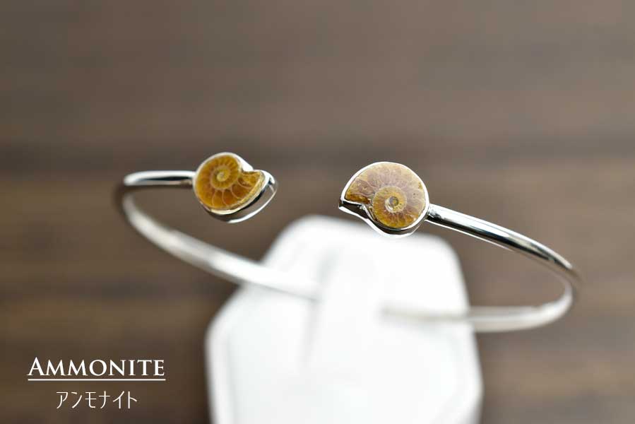 楽天市場】天然石 オープンバングル ブレスレット【選べる5種】【現物