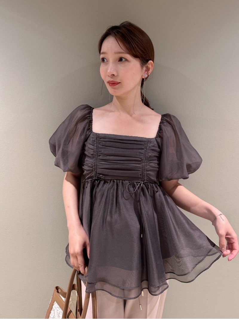 楽天市場】【SALE／50%OFF】シアーチュニックブラウス SNIDEL