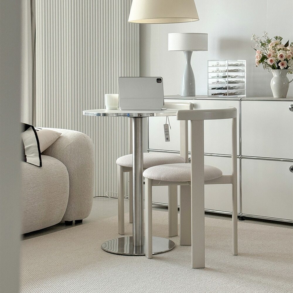 楽天市場】O'gre オグレ シルヴェンラウンドテーブル 韓国インテリア