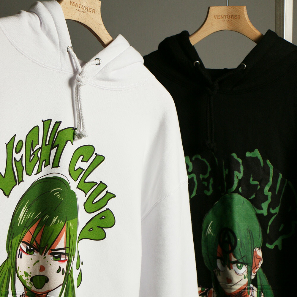 楽天市場】NIGHTCLUB / Anarchy Hoodie (Jun Inagawa) : VENTURER