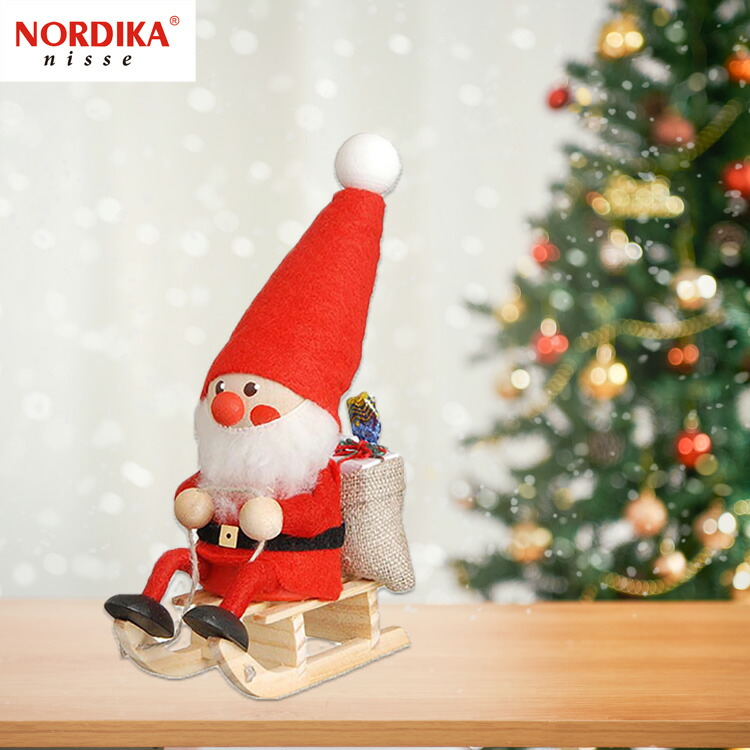 楽天市場】＼マラソンP2倍＋クーポン／ ノルディカニッセ そりに乗った