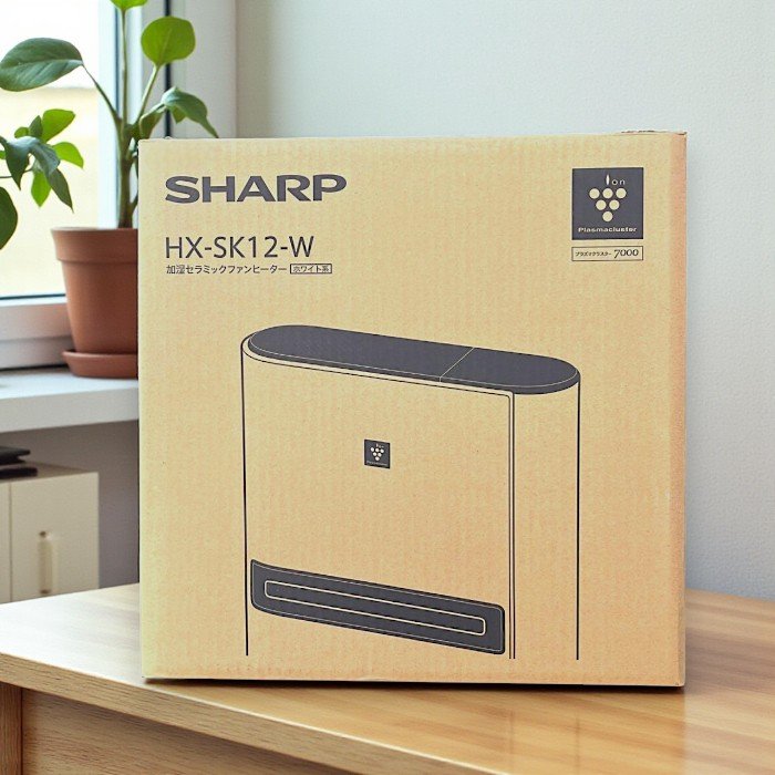 楽天市場】SHARP シャープ 加湿 セラミックヒーター HX-SK12-W