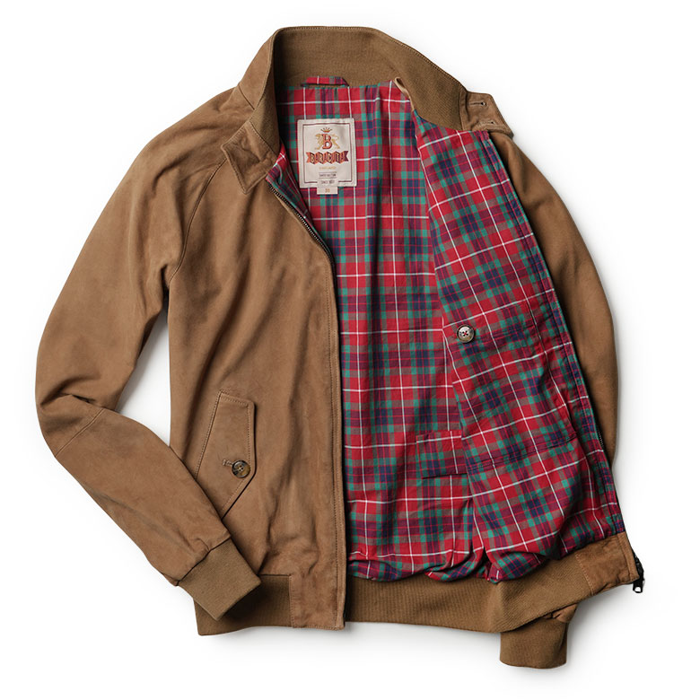 楽天市場】バラクータ G9 ブルゾン スエード ダークネイビー ゴート