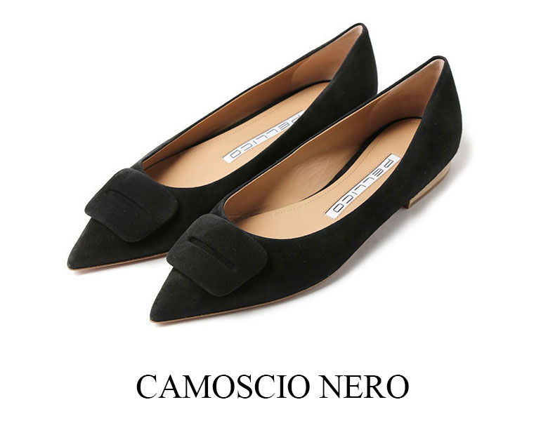 楽天市場】ペリーコ パンプス ポインテッドトゥ レザー スエード