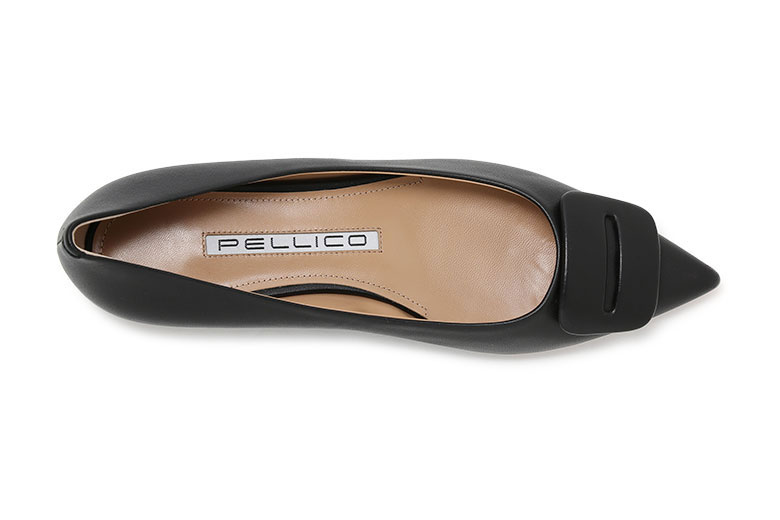 楽天市場】ペリーコ パンプス ポインテッドトゥ レザー スエード