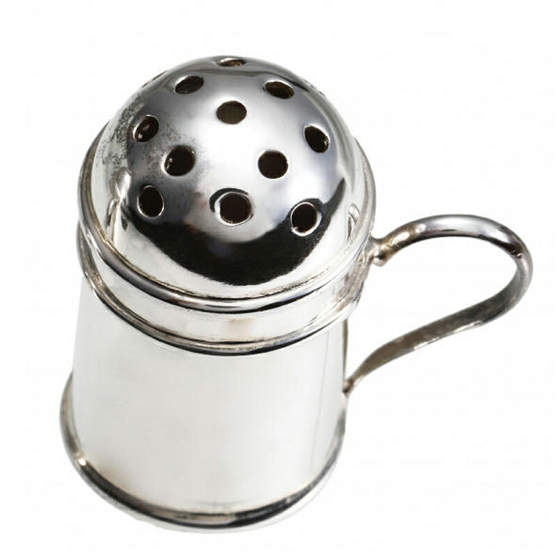楽天市場】塩コショウ入れ ポーチ付き 携帯用 持ち運び シルバー925