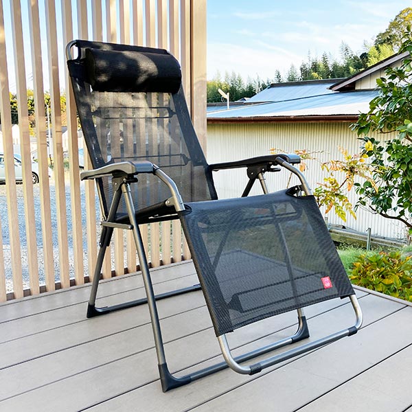 楽天市場】リクライニングチェア ガーデンチェア 折りたたみ 屋外仕様