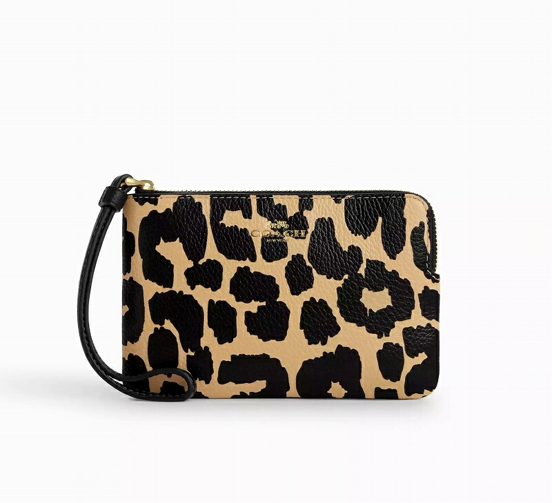 楽天市場】コーチ リストレット レオパードの通販