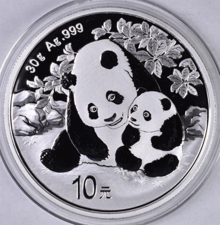 楽天市場】パンダ 銀貨 2024の通販