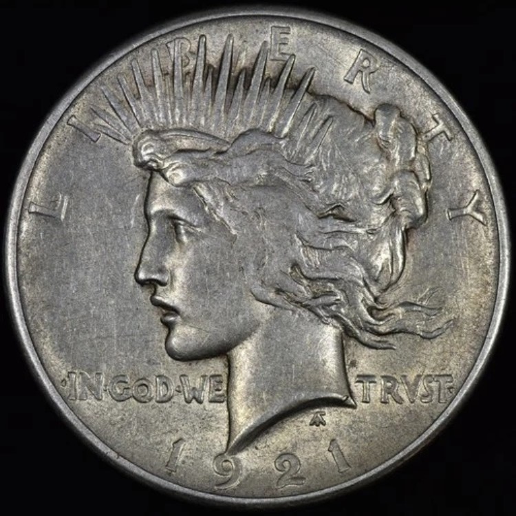 NGC-AU 洗浄 アメリカ合衆国 1934D ピースダラー 銀貨 NGC-AU 洗浄