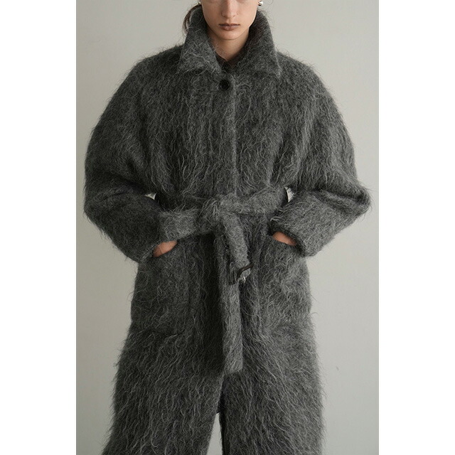 楽天市場】クラネ CLANE ロング シャギー レディ マキシ コート LONG