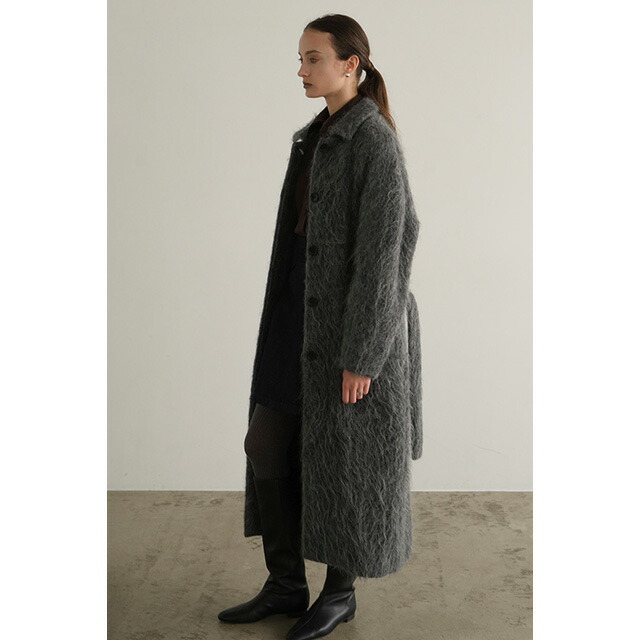 楽天市場】クラネ CLANE ロング シャギー レディ マキシ コート LONG