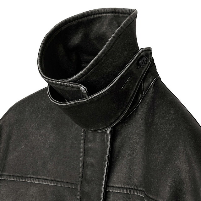 楽天市場】ナウンレス NOUNLESS クラッシュ フェイクレザー ジャケット