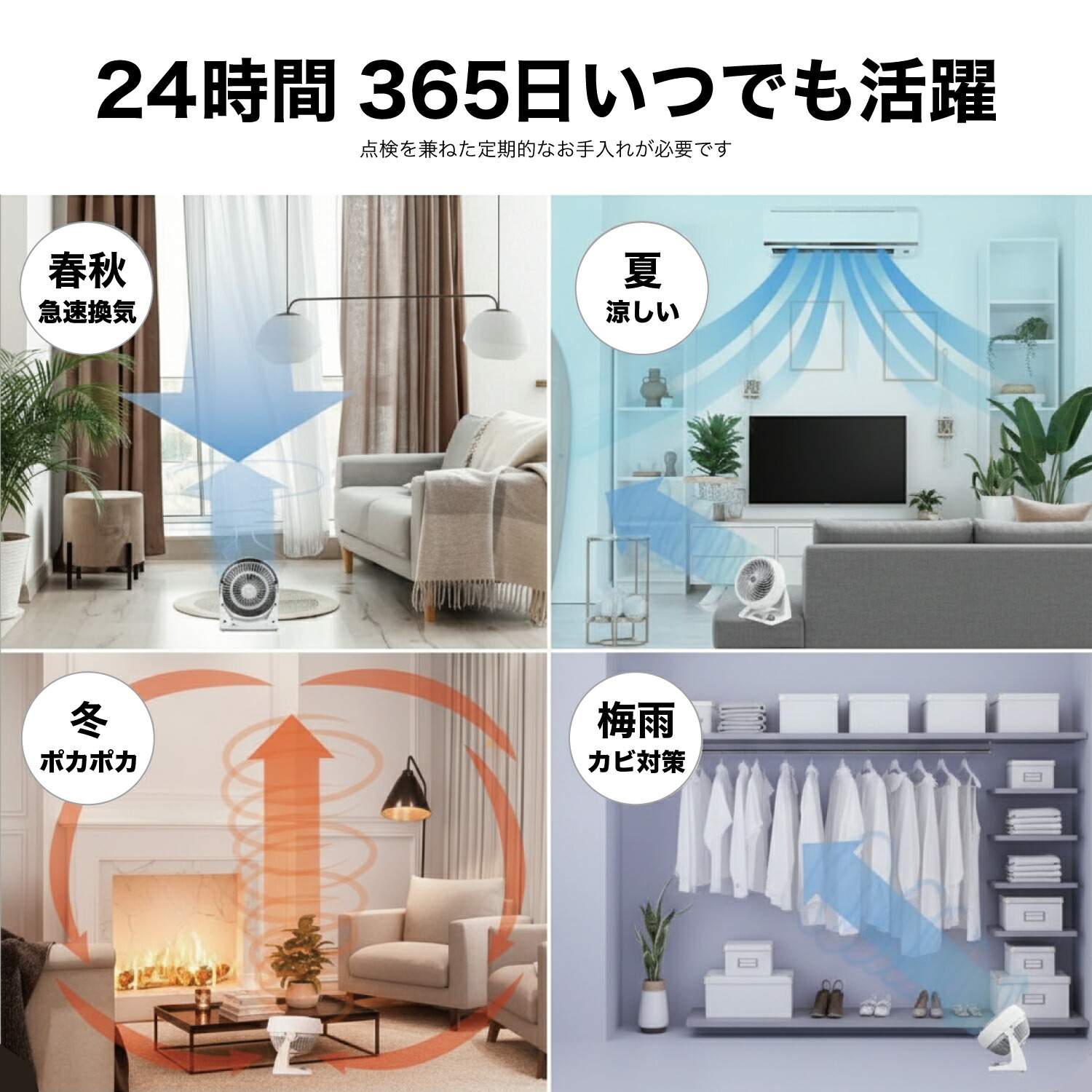 楽天市場】【公式】 ボルネード サーキュレーター 扇風機 35畳 【3年