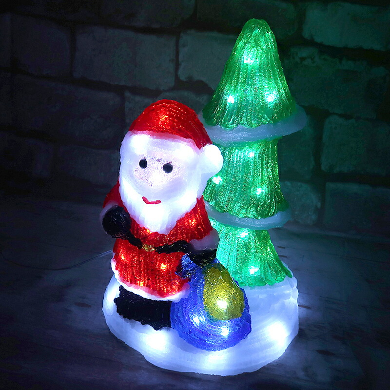 楽天市場】【全品最大P25倍！23日01:59まで】クリスマス LED オブジェ