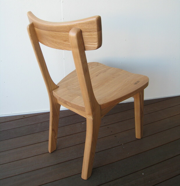 楽天市場】ダイニングチェア 椅子 イス 木製 無垢 タモ無垢 木製チェア