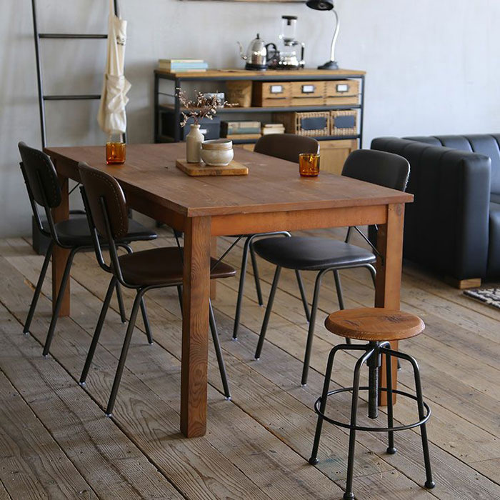 楽天市場】テーブル ダイニングテーブル 木製テーブル パイン古材 古木