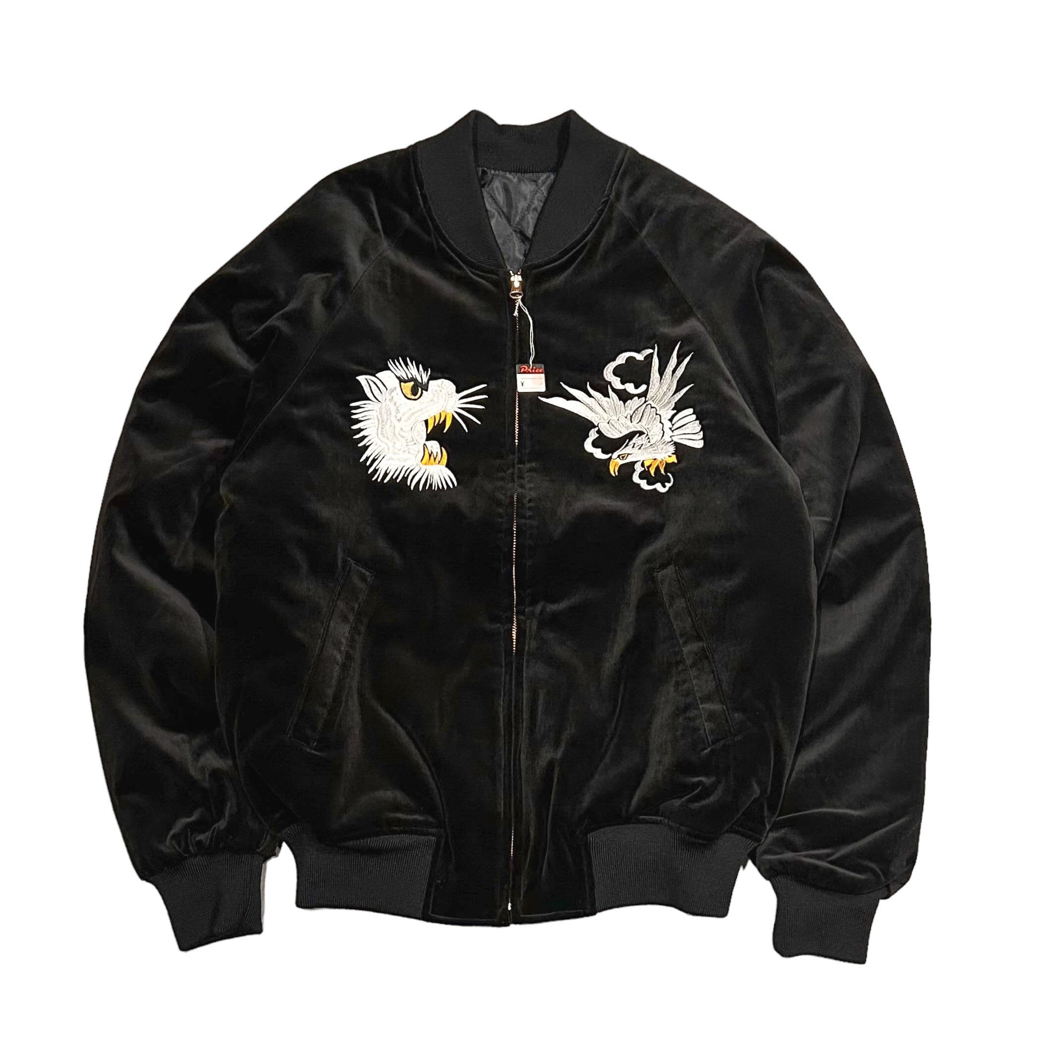 楽天市場】A.R.P. Japan Made 別珍 Sukajan W/Quilt Lined Black