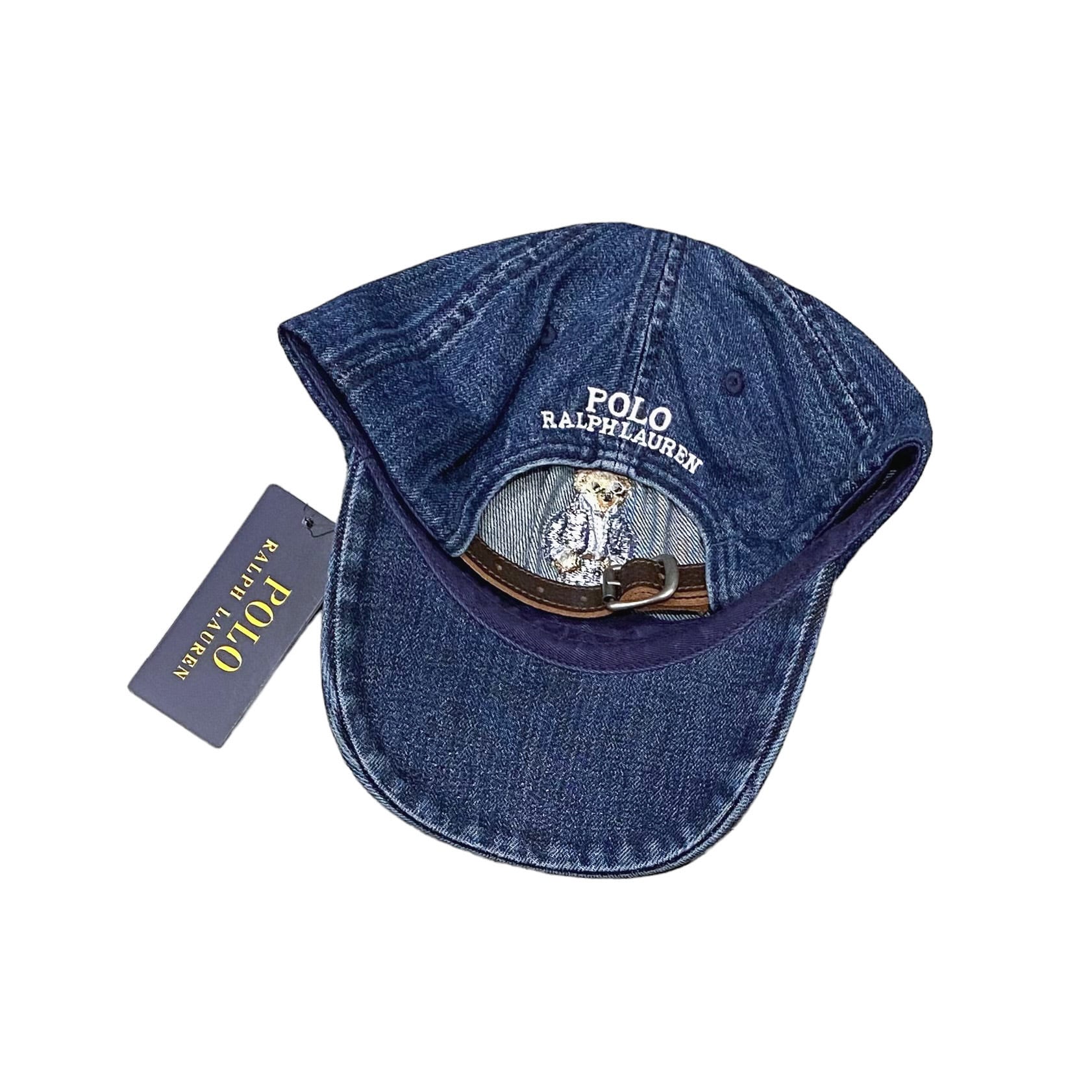 楽天市場】Polo Ralph Lauren Polo Bear 6-Panel Denim Cap / ポロ