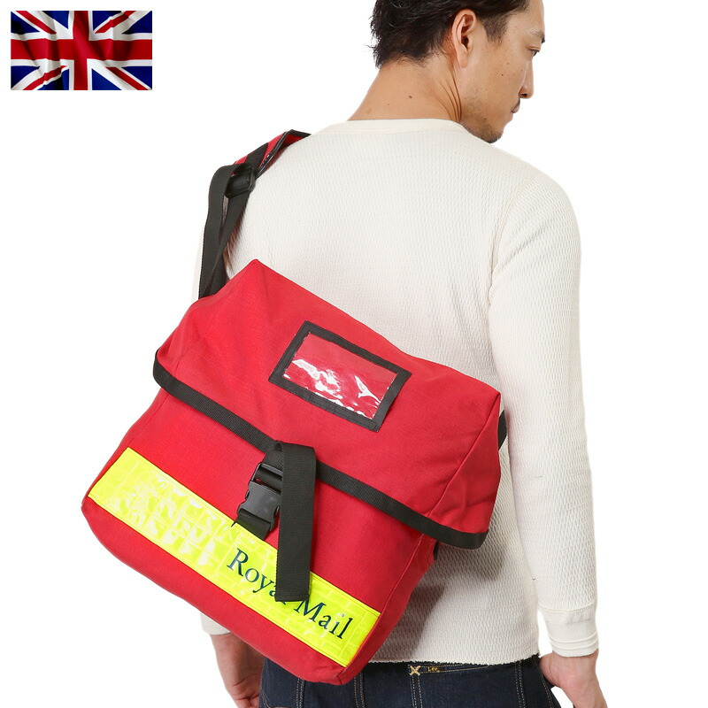 楽天市場】☆実物 イギリス ROYAL MAIL メッセンジャーバッグ SMALL