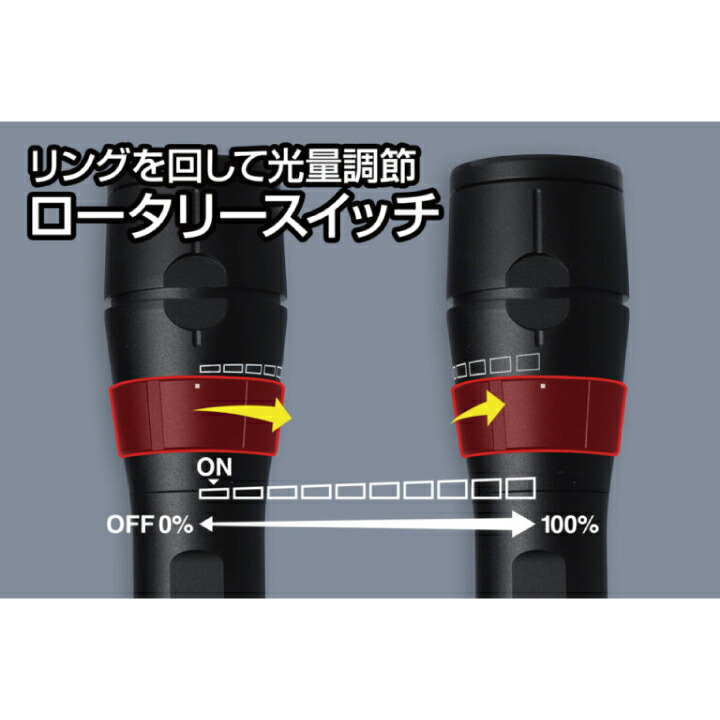 楽天市場】ハンディライト GENTOS ジェントス GF-216RG LED USB充電式