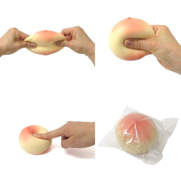 楽天市場】【12個セット】もぎたてピーチスクイーズ おもちゃ 景品