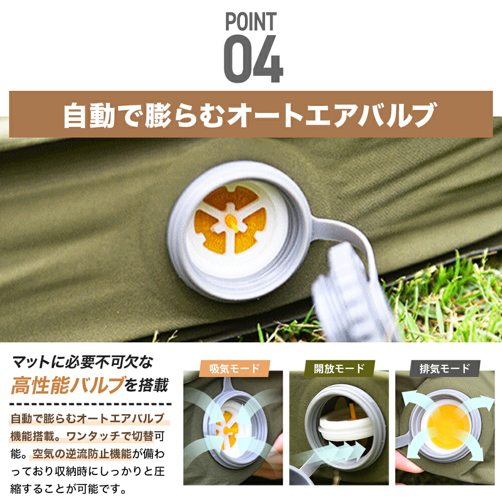 楽天市場】WAQ RELAXING CAMPMAT シングルサイズ 厚さ10cm 自動膨張式