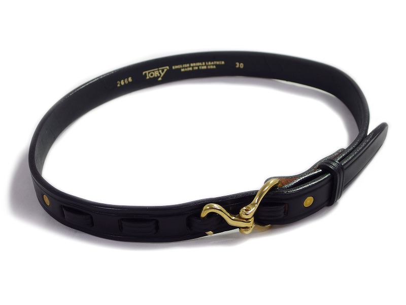 楽天市場】TORY LEATHER トリーレザーベルト 1インチ ミニフック