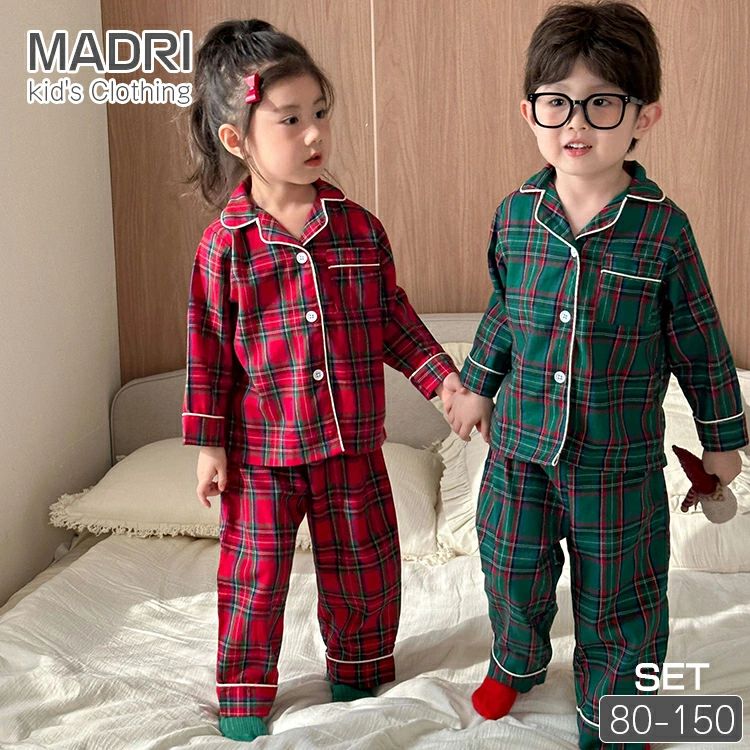 楽天市場】パジャマ 赤 チェックの通販