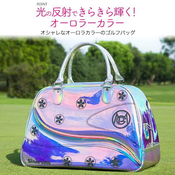 楽天市場】ゴルフ ラウンドバッグ オーロラカラー ゴルフバッグ