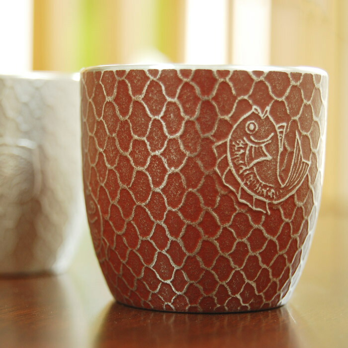 楽天市場】大阪錫器 ぐい呑 鯛網 紅白ペア 錫製品 錫製 大阪 錫器