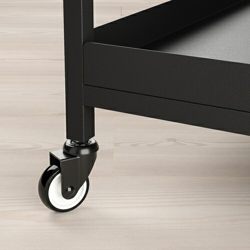 楽天市場】[IKEA/イケア/通販]TROTTEN トロッテン ワゴン, チャコール