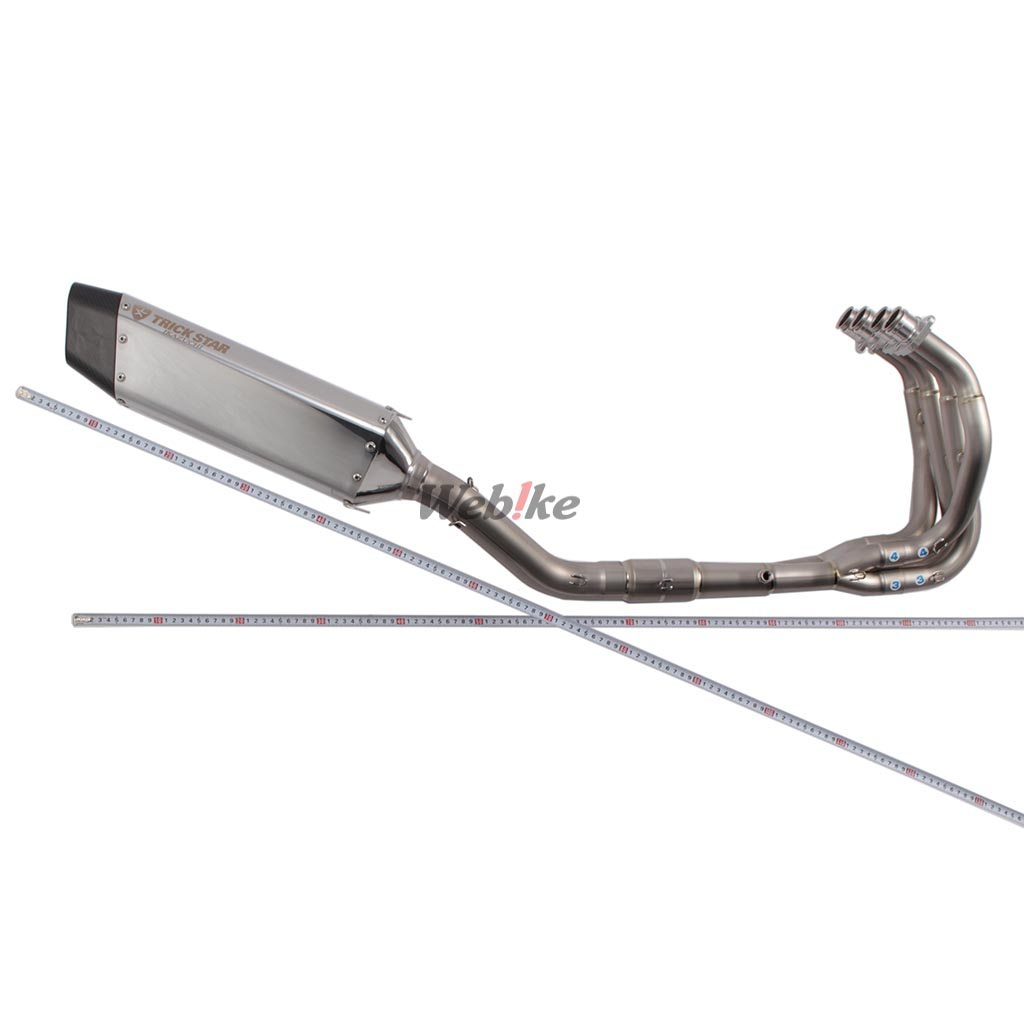 楽天市場】TRICKSTAR トリックスター フルエキゾーストマフラー