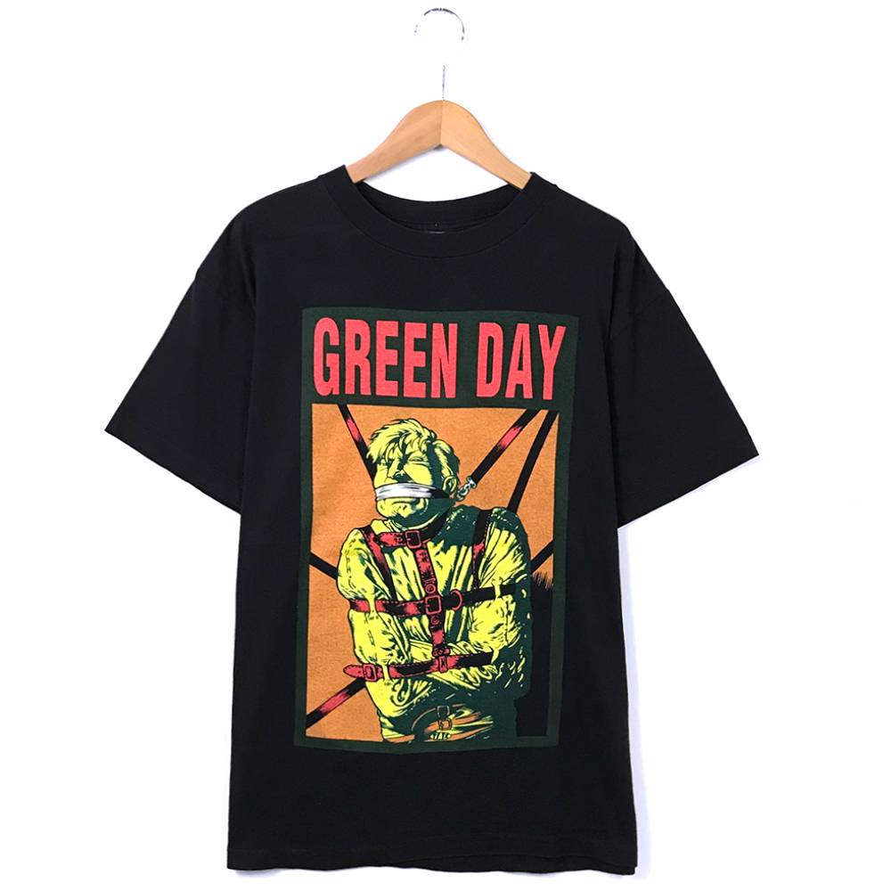 楽天市場】90S GREEN DAY バンドTシャツ ヴィンテージ ブラック 黒