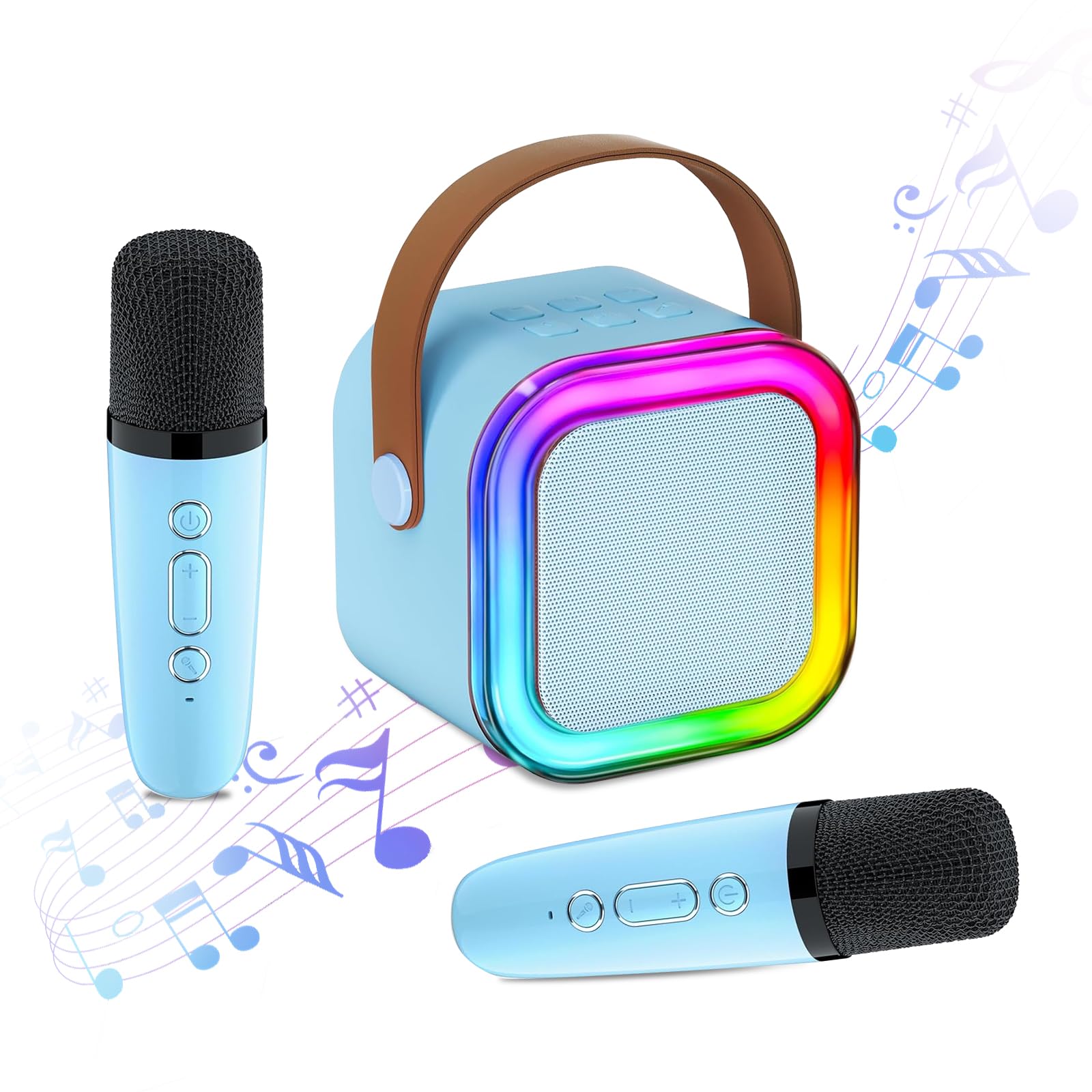 楽天市場】HolyCrab カラオケセット Bluetoothマイク 2本 Mini