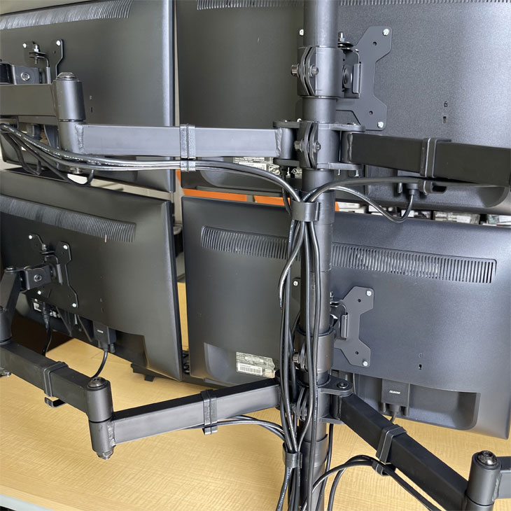 楽天市場】【トレーディングパソコン 22インチ×6画面 】【中古