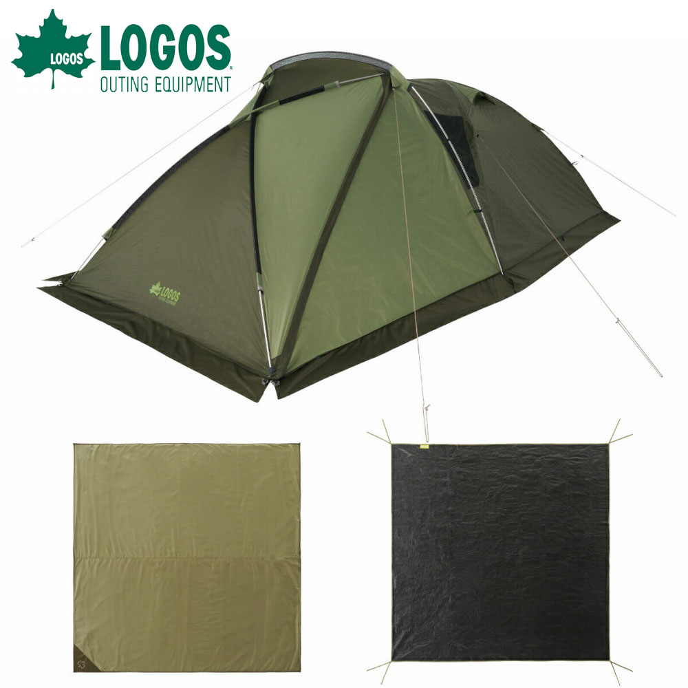 楽天市場】ロゴス テント logos 2ルームテント キャンプ テントマット