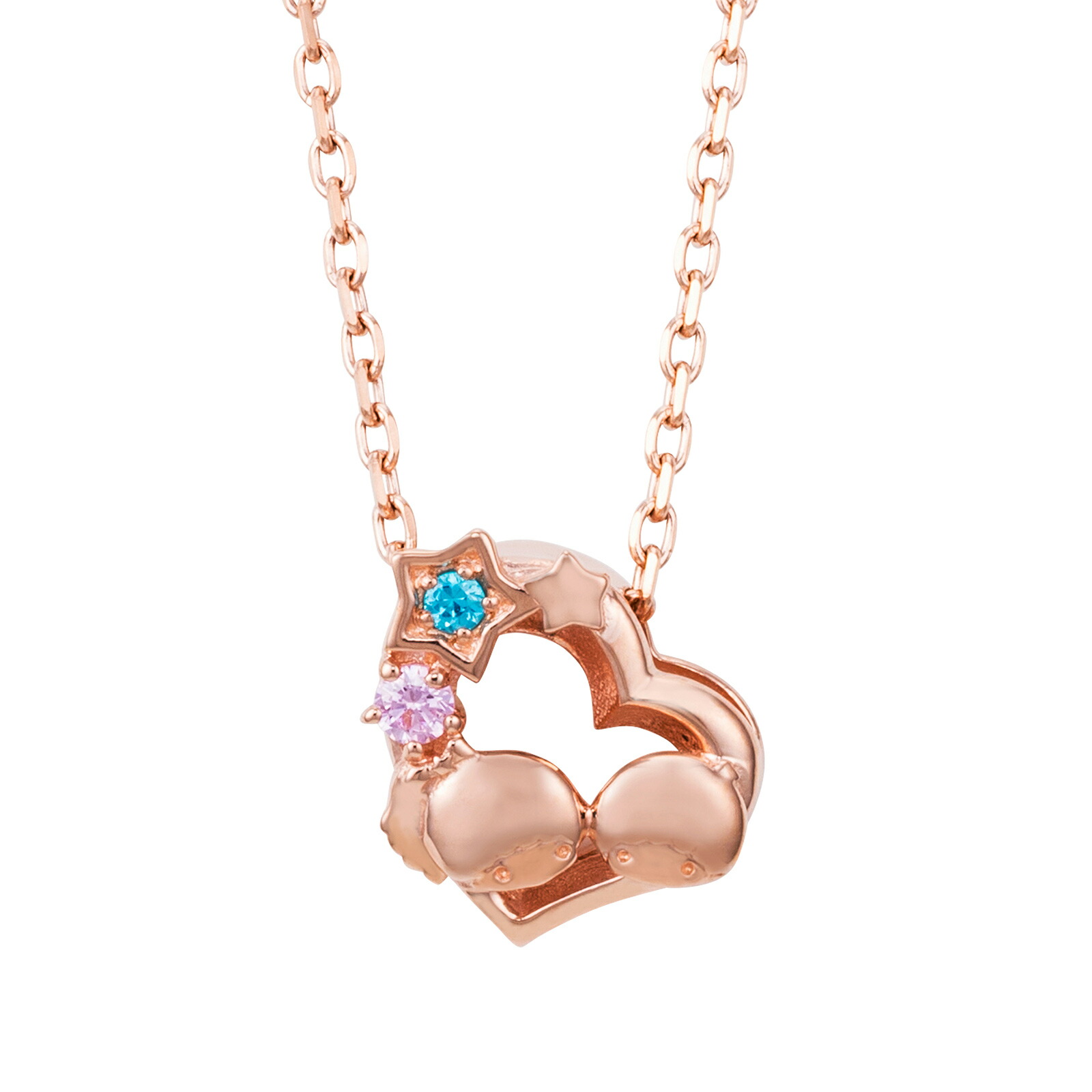 楽天市場】リトルツインスターズ ネックレス 45周年記念アクセサリー