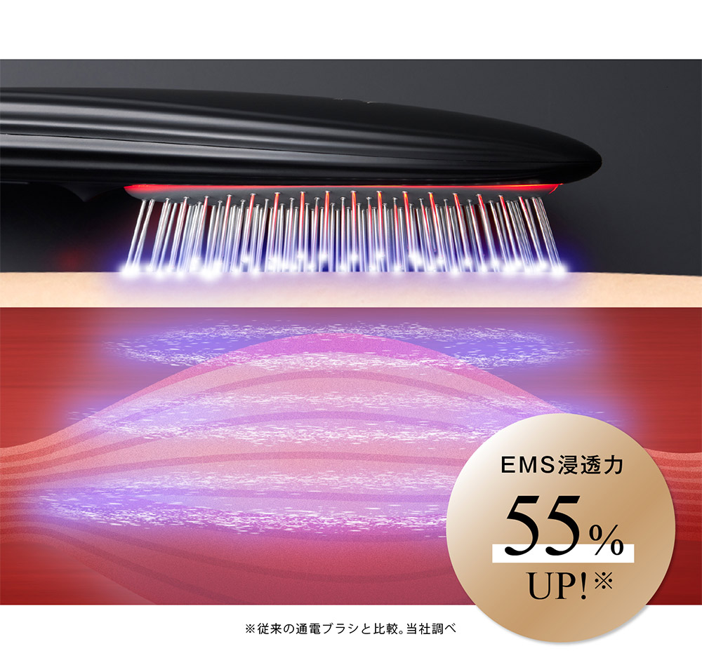 楽天市場】【ポイント10倍】WAVE WAVE EMSブラシ エアー EMS Brush Air