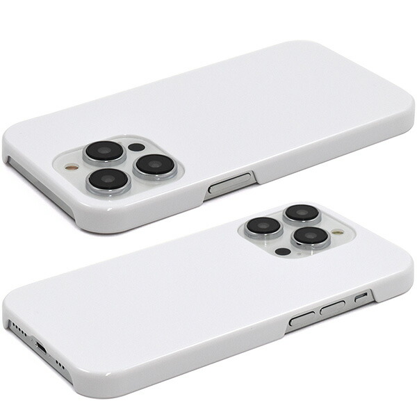 楽天市場】【 iPhone 14 Pro用ホワイト ハードケース 】 シンプル 白