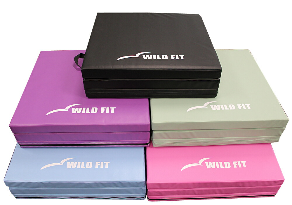 楽天市場】三つ折りストレッチマット (180cm×60cm×5cm)折りたたみ