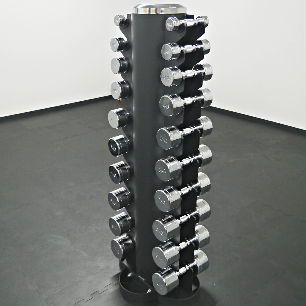 楽天市場】WILD FIT(ワイルドフィット) クロームダンベルラックセット