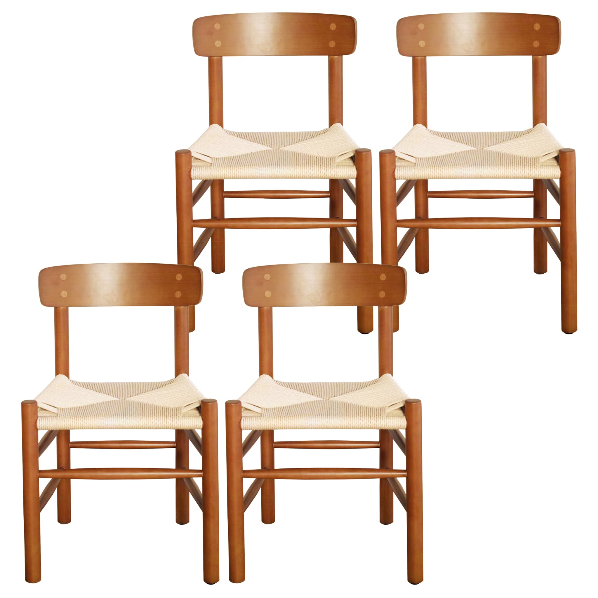 楽天市場】【さらにお得な4脚セット】ボーエ モーエンセンShaker Chair