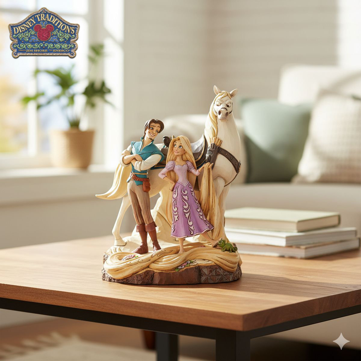 楽天市場】 ラプンツェルとフリン 21.6cm 塔の上のラプンツェル