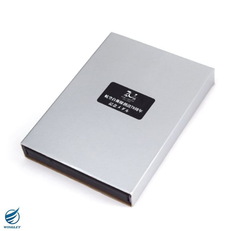 楽天市場】航空自衛隊 創設70周年 記念 メダル スタンド ケース付き