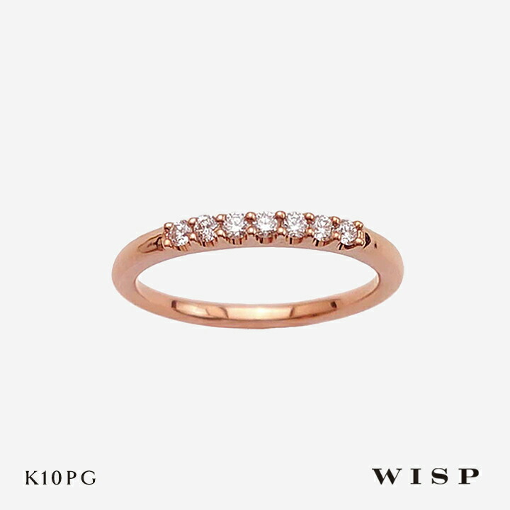 楽天市場】ピンキーリング 3号 5号 細め ダイヤモンド ピンクゴールド