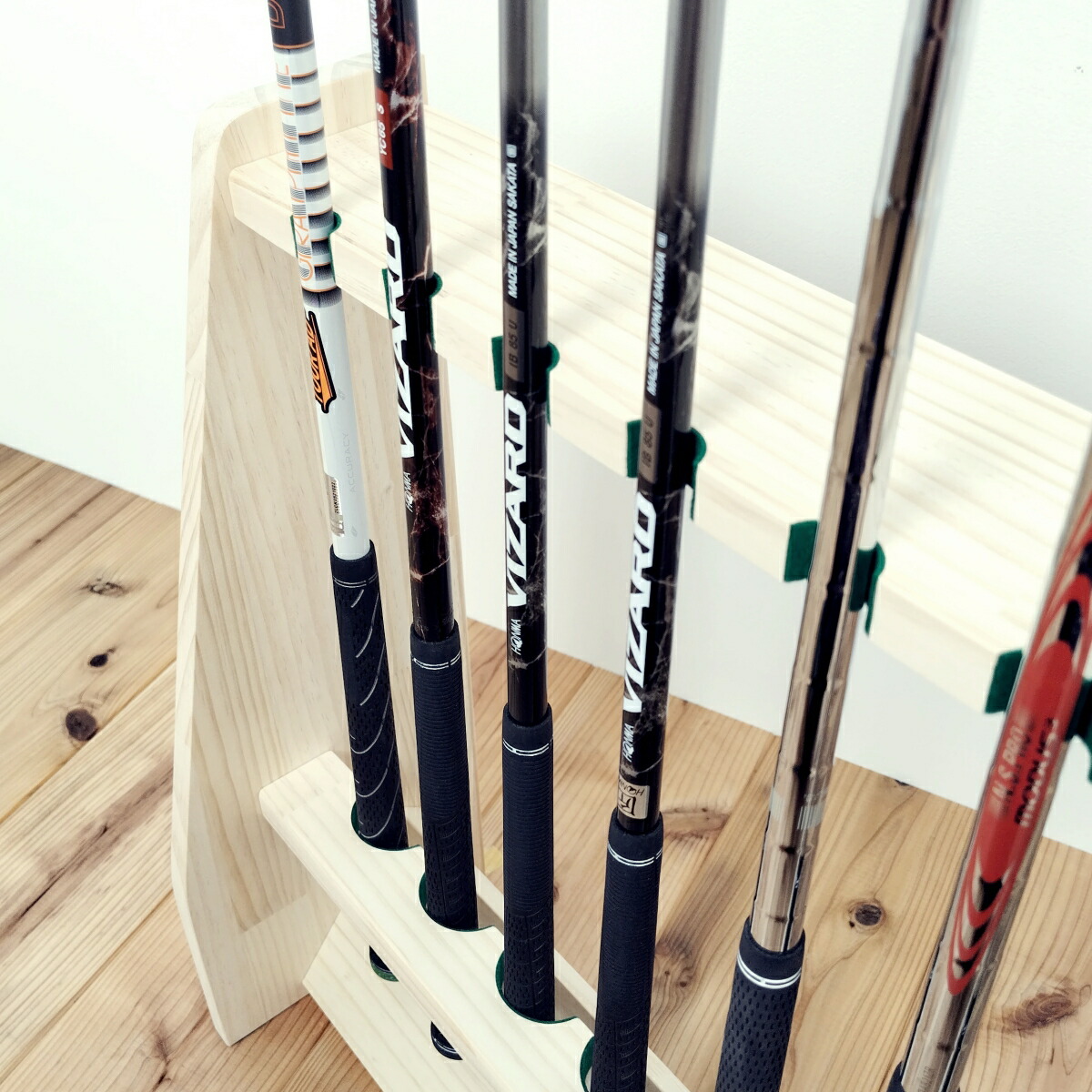 楽天市場】月間優良ショップ連続受賞 WOODWORKS ゴルフクラブスタンド