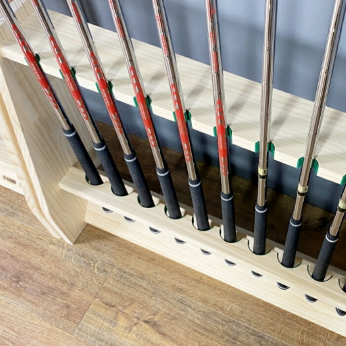 楽天市場】月間優良ショップ連続受賞 WOODWORKS ゴルフクラブスタンド