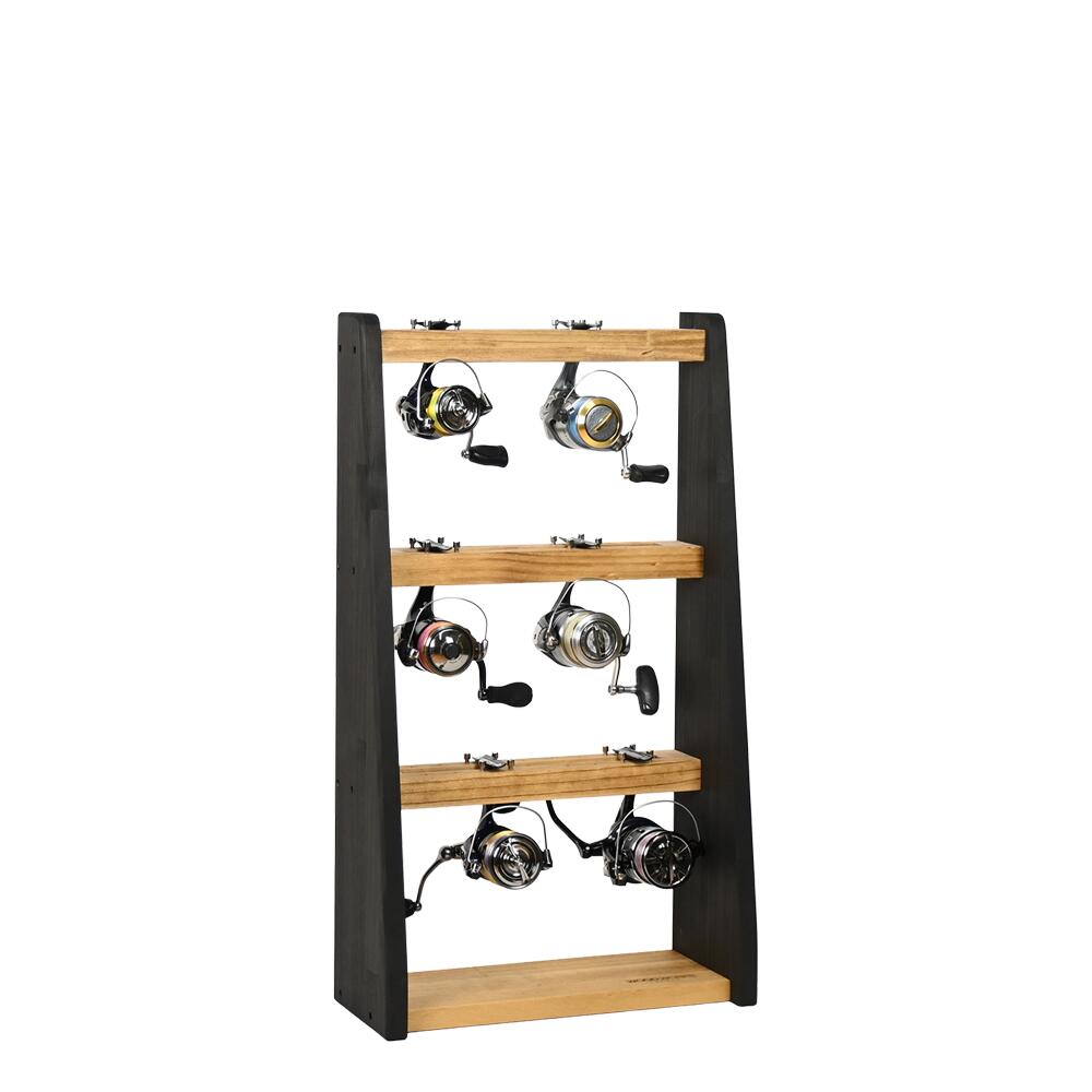 楽天市場】月間優良ショップ連続受賞 WOODWORKS リールスタンド A