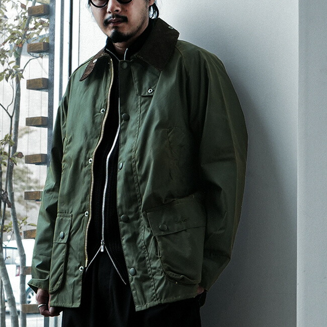 楽天市場】[MWX0018]Barbour(バブアー) BEDALE WAX JACKET ビデイル